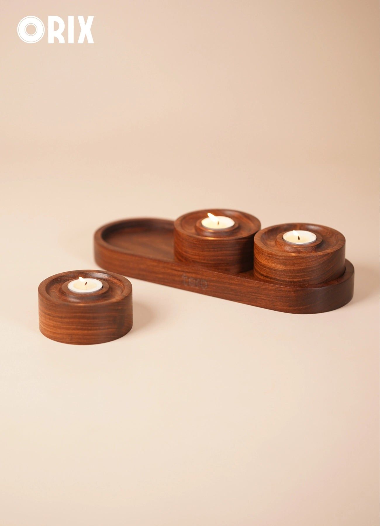ORIX – Curved Tealight Blocks
